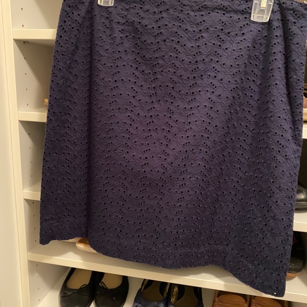 2 LL BEAN EYELET SKIRTS - Picture 8 of 8